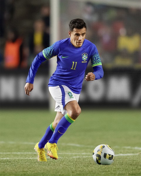 VM i fotball 2022 Brasil Bortedrakt